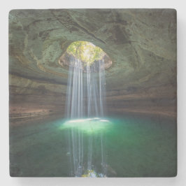 Hamilton Pool Coaster Set - Natural Texas Design ストーンコースター