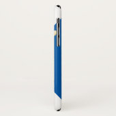 Hamishパーソナライズでちっぽけな高地牛(saltire) Case-Mate iPhoneケース (裏面/左)