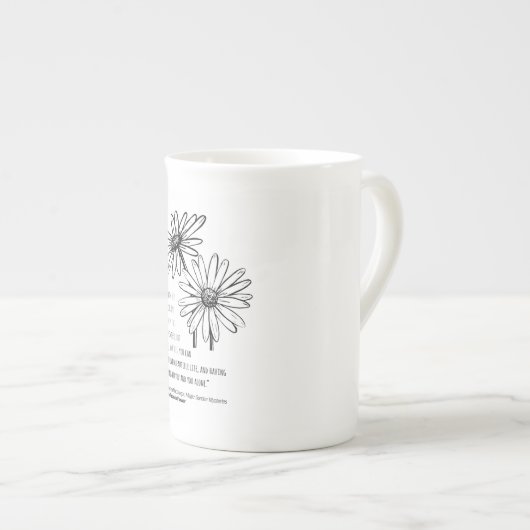 Hamish MacGregorのデイジーのマグ ボーンチャイナマグカップ (正面右)