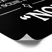 Hamlet Quote Sarcastic Funny Gift Actors Theatre  ポスター (角)