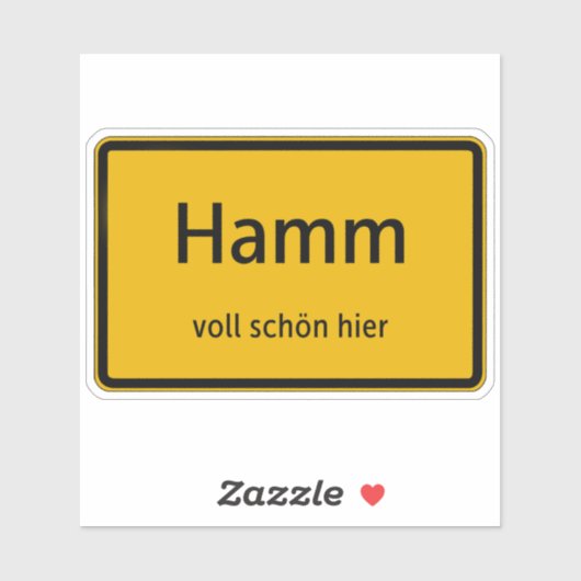 Hamm Aufkleber Sticker Autoaufkleber シール (シート)
