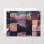 Hammametのモチーフにポール・クレー ポストカード (正面/裏面)