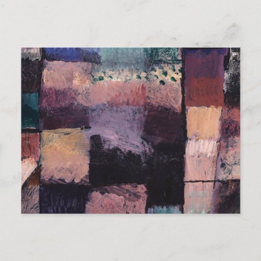 Hammametのモチーフにポール・クレー ポストカード (正面)