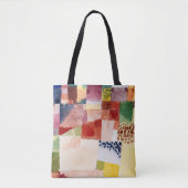 Hammametのモチーフby Paul Klee, Art抽象芸術 トートバッグ (正面)