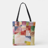 Hammametのモチーフby Paul Klee, Art抽象芸術 トートバッグ (裏面)