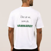 Hammarby Tシャツ (裏面)