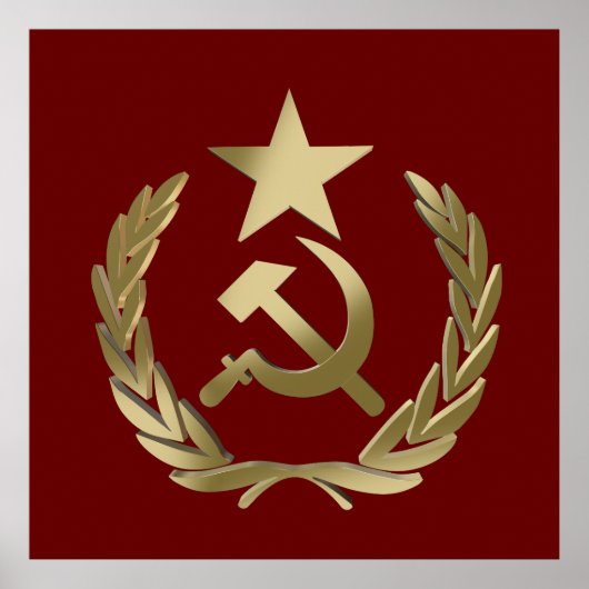 Hammer and sickle ポスター (正面)
