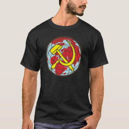 Hammer and Sickle - Communist World Tシャツ