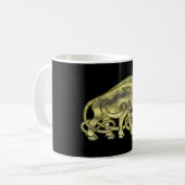 Hammer Brass Celtic Boar Mug コーヒーマグカップ (正面左)