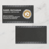 Hammer Homeロゴ |丸鋸 |鉄鋼 名刺 (正面/裏面)