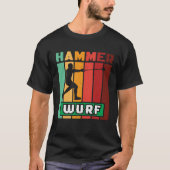 Hammer throw athletics hammer thrower sport tシャツ (正面)