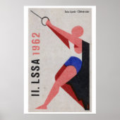 Hammer Throw Competitor - Matchbox Print - Czech ポスター (正面)