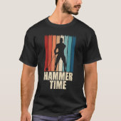 Hammer Time Throwing Throw Thrower Track Field App Tシャツ (正面)