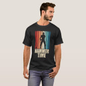 Hammer Time Throwing Throw Thrower Track Field App Tシャツ (正面フル)