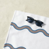 Hammerhead Haven：ビーチサイドパーソナライズされた脱出 ビーチタオル (インサイチュ)