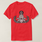 Hammerhead mens Navy EOD Frogman, Red, Small US Tシャツ (デザイン正面)