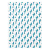 Hammerhead shark cartoon illustration  テーブルクロス (正面)