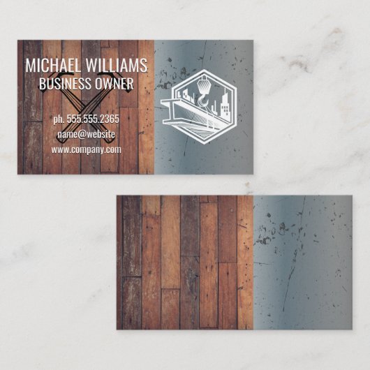 Hammers | Construction Site | Engineers 名刺 (正面/裏面)