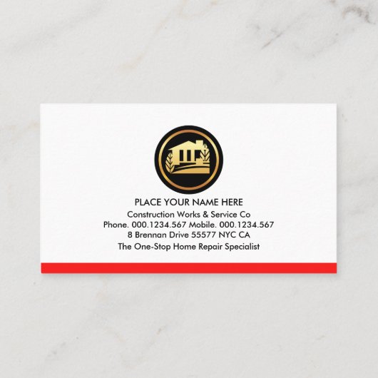 Hammers On Wire Mesh Building 名刺 (裏面)