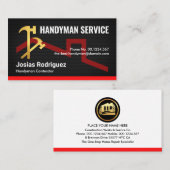 Hammers On Wire Mesh Building 名刺 (正面/裏面)