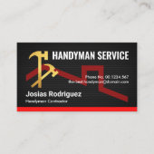 Hammers On Wire Mesh Building 名刺 (正面)