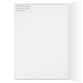 Hammershoi Ida読の手紙CC0696カード (内側 (左))