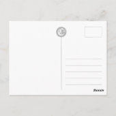 Hammershoi Ida読の手紙CC0698はがき ポストカード (裏面)