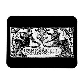 Hammersmith Socialist Societyブラックマグネット マグネット