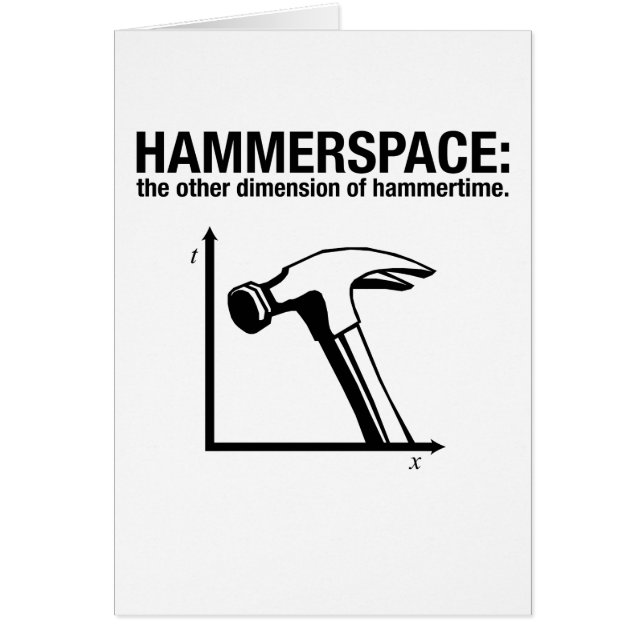 hammerspace: hammertime.の他の次元 (正面)
