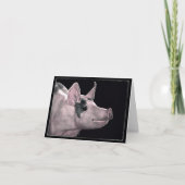 Hammin'It Up" - Pig Card カード (正面)