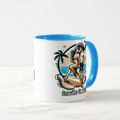 Hammocks and Cocktails マグカップ (正面右)