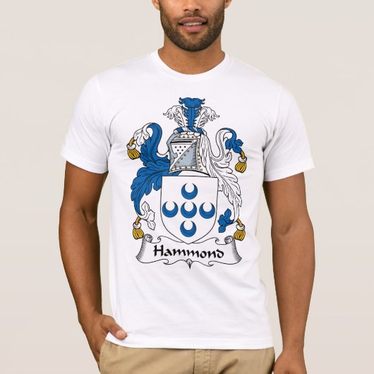 Hammondの家紋 Tシャツ (正面)