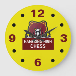 HAMMOND高校チェス部 ウォールクロック