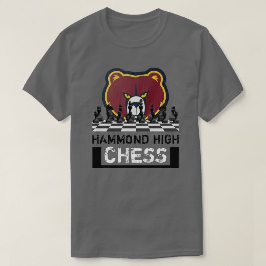 HAMMOND高校チェスTシャツ Tシャツ (デザイン正面)