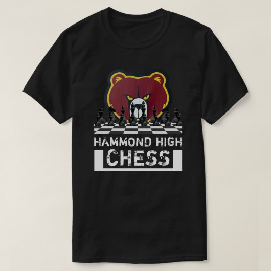 HAMMOND高校チェスTシャツ Tシャツ (デザイン正面)