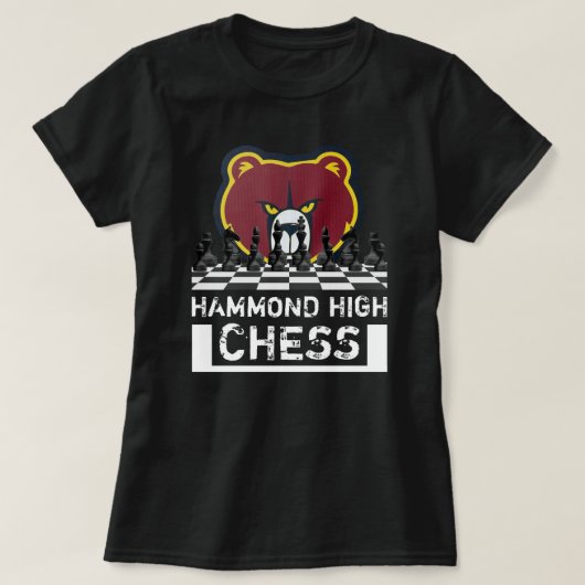 HAMMOND高校チェスTシャツ Tシャツ (デザイン正面)