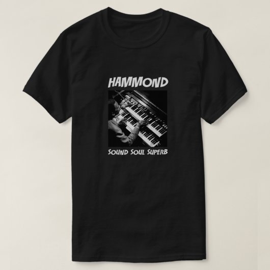 Hammond - Sound Soul Suvely クラシック T-Shirt Tシャツ (デザイン正面)
