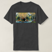 Hamms Beer Bear vs a Cold Stream Tシャツ (デザイン正面)