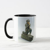 、Hammurabi sacreの前に祈っているバビロンの王 マグカップ (左)