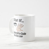 Hammurabisコード コーヒーマグカップ (正面左)