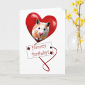 Hammy Birthday Cards カード (黄色い花)