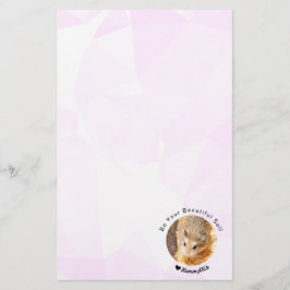 Hammyville – かわいいハムスターとやる気を起こさせる引用文 便箋