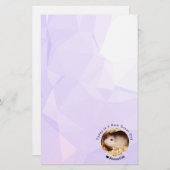 Hammyville – かわいいハムスターとやる気を起こさせる引用文 便箋 (正面/裏面)