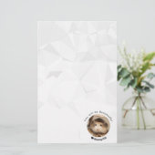 Hammyville – かわいいハムスターとやる気を起こさせる引用文 便箋 (スタンド正面)