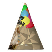 Hammyville – かわいいハムスターのブラウンジェム パーティーハット (右)