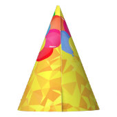 Hammyville – かわいいハムスターの黄色い宝石 パーティーハット (裏面)