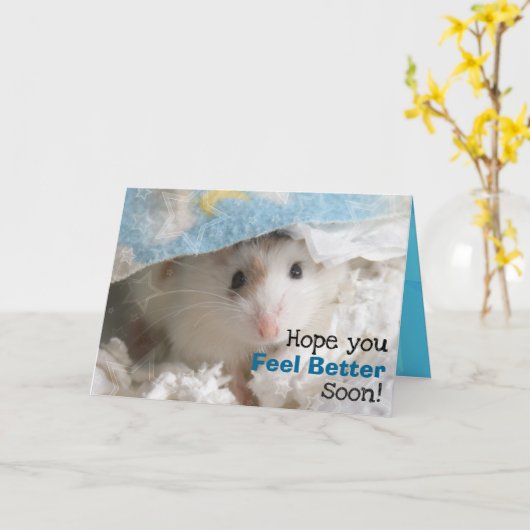 Hammyville -かわいいハムスターは健康なカードをすぐに得ます カード (黄色い花)