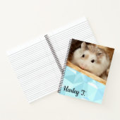 Hammyville – かわいいハムスターカッコいい幾何学的 ノートブック (内部)