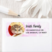 Hammyville – かわいいハムスターカッコいい幾何学的 ラベル (インサイチュ)