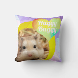 HammyVille – かわいいハムスターハートハギー乳母車 クッション